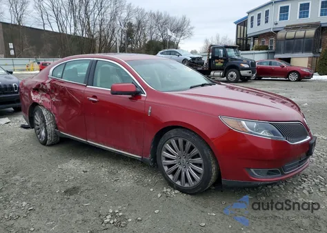 2013 Lincoln Mks from USA, damaged, VIN 1LNHL9EK2DG608507